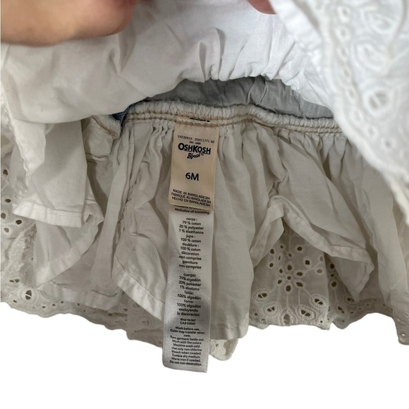 OSHKOSH BABY Overall Eyelet Dress - Picture 7 of 8